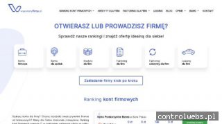 Konto firmowe ranking - wspieramyfirmy.pl