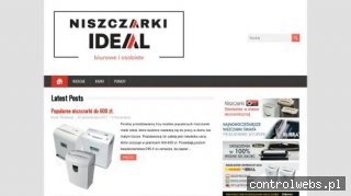 Niszczarki Ideal