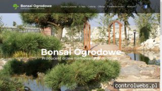 Drzewka formowane do ogrodu - bonsaiogrodowe.pl