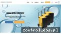 Screenshot strony wynajem-osuszacza.com