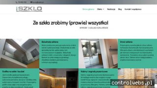 Usługi szklarskie- lustra, balustrady, kabiny prysznicowe