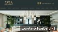 Screenshot strony www.arka-investment.pl