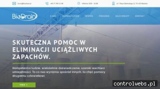 Pomiary odorów - biodrain.pl