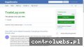 Screenshot strony www.tradelay.com