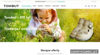 Tombut-dobre obuwie dziecięce- profilaktyczne