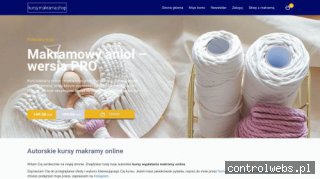 Kurs makramy online