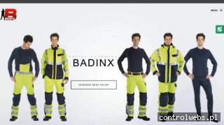 www.badinx.com artykuły bhp nowogard