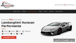 Wynajem samochodów Warszawa - rentdreamcar.pl