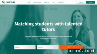 Tutoringo - platforma, która łączy korepetytorów i uczniów.