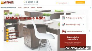 Meble gabinetowe - adarmeble.pl