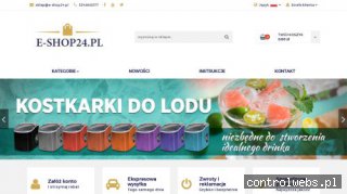 Skelp internetowy z artykułami przemysłowymi