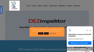 DEZinspektor Dezynfekcja Dezynsekcja Deratyzacja