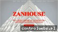 Screenshot strony zanhouse.pl