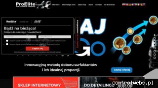 ProElite.pl - Producent chemii i kosmetyków samochodowych