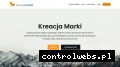 Screenshot strony kreacjamarki.pl