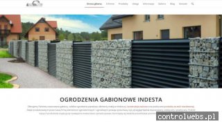 Ogrodzenia gabionowe - indesta.com