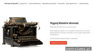 Copywriter online - teksty na Twoją stronę firmową i bloga