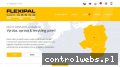 Screenshot strony www.flexipal.com