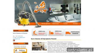 Firma Euro-Cleanex sprzątanie Poznań