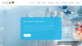 derpol.com.pl dezynfekcja hal mrągowo