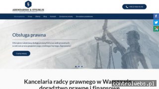 arendarski-stejblis.pl adwokat Warszawa