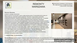 Remonty warszawa
