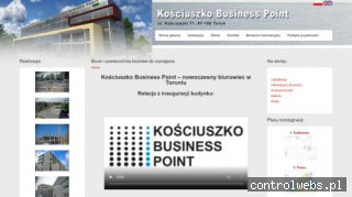 Powierzchnie biurowe do wynajęcia Toruń - kosciuszkopoint.pl