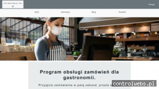 Program dla gastronomii. System wspomagania produkcji dań.