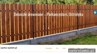 parkansystem.pl bramy drewniane ostrołęka