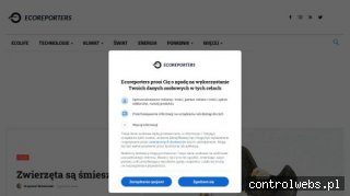 Ecoreporters - ekologiczne informacje opinie analizy porady