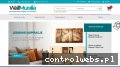 Screenshot strony wallmuralia.pl