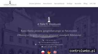 Radca prawny Szczecin - dr Rafał R. Wasilewski Kancelaria