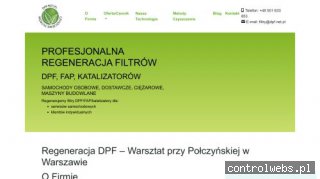 dpf.net.pl chemiczne czyszczenie katalizatora warszawa