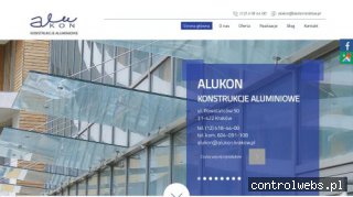 www.alukon.krakow.pl drzwi aluminiowe kraków