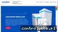 Screenshot strony aquaphorwroclaw.pl
