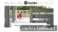 Screenshot strony hartika.com