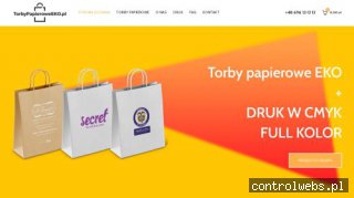 Torby papierowe z nadrukiem - torbypapieroweeko.pl