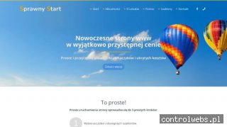 Strony internetowe wordpress - sprawnystart.pl
