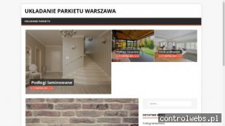 Układanie parkietu Warszawa - dkparkiet.pl