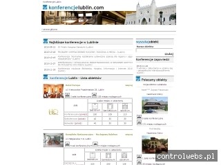 Konferencje Lublin