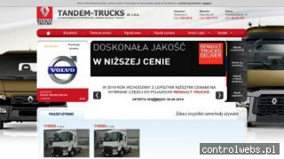 Tandem Trucks- serwis, sprzedaż, ciężarówki i samochody używane