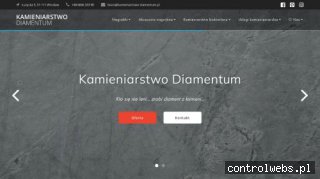 Kamieniarstwo Diamentum - usługi kamieniarskie Wrocław