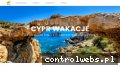 Screenshot strony cypr-wakacje.pl