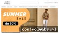 Screenshot strony domenoshoes.com