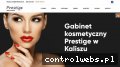 Screenshot strony www.gabinetprestige.pl