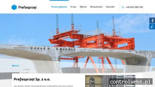 Dostawca sprzętu dla branży prefabrykacji betonu Prefasprzęt