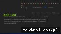 Screenshot strony led.ape.com.pl