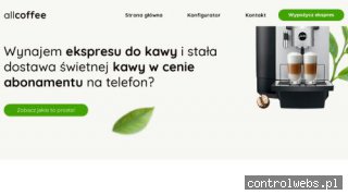 Dzierżawa ekspresów do kawy - allcoffee.pl