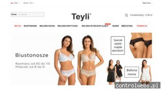 Sklep internetowy z bielizną Teyli