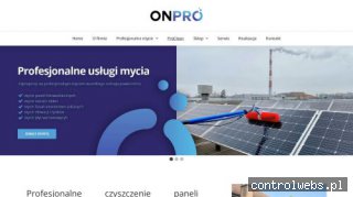 Mycie paneli fotowoltaicznych